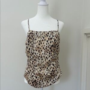 Leopard Print fitted Camisole Top
